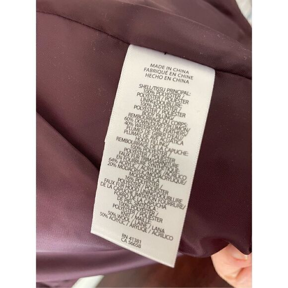 Women’s  Ralf Lauren faux shearling lined down feather coat size XS and S , NWT - Picture 8 of 16